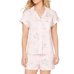 NWT Miss Elaine 2-Piece Short Sleeved Pajama Set